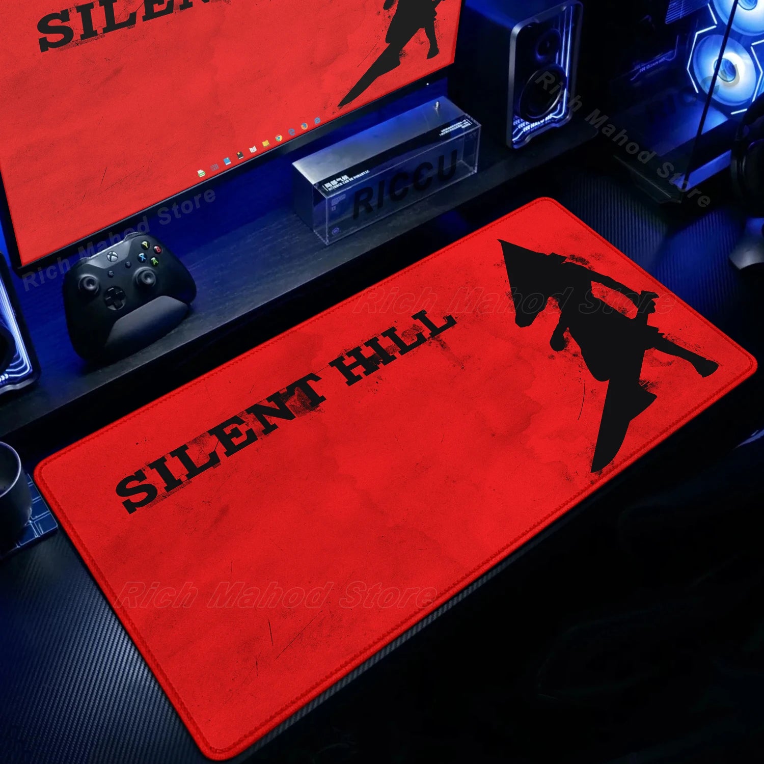 Game S_silent Hill Mouse Pad Large Gaming Extended Mat Gamer PC Mousepad Compute Keyboard Mousemat XXL Carpet Laptop accessories