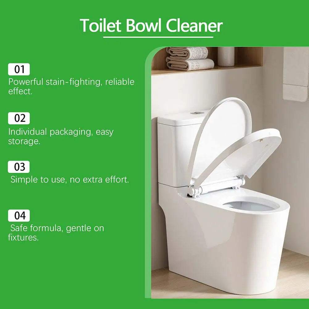 Toilet Cleaning Tablets Continuous Cleaning Reduces Toilet Stains Easy To Use Compact Portable And Convenient