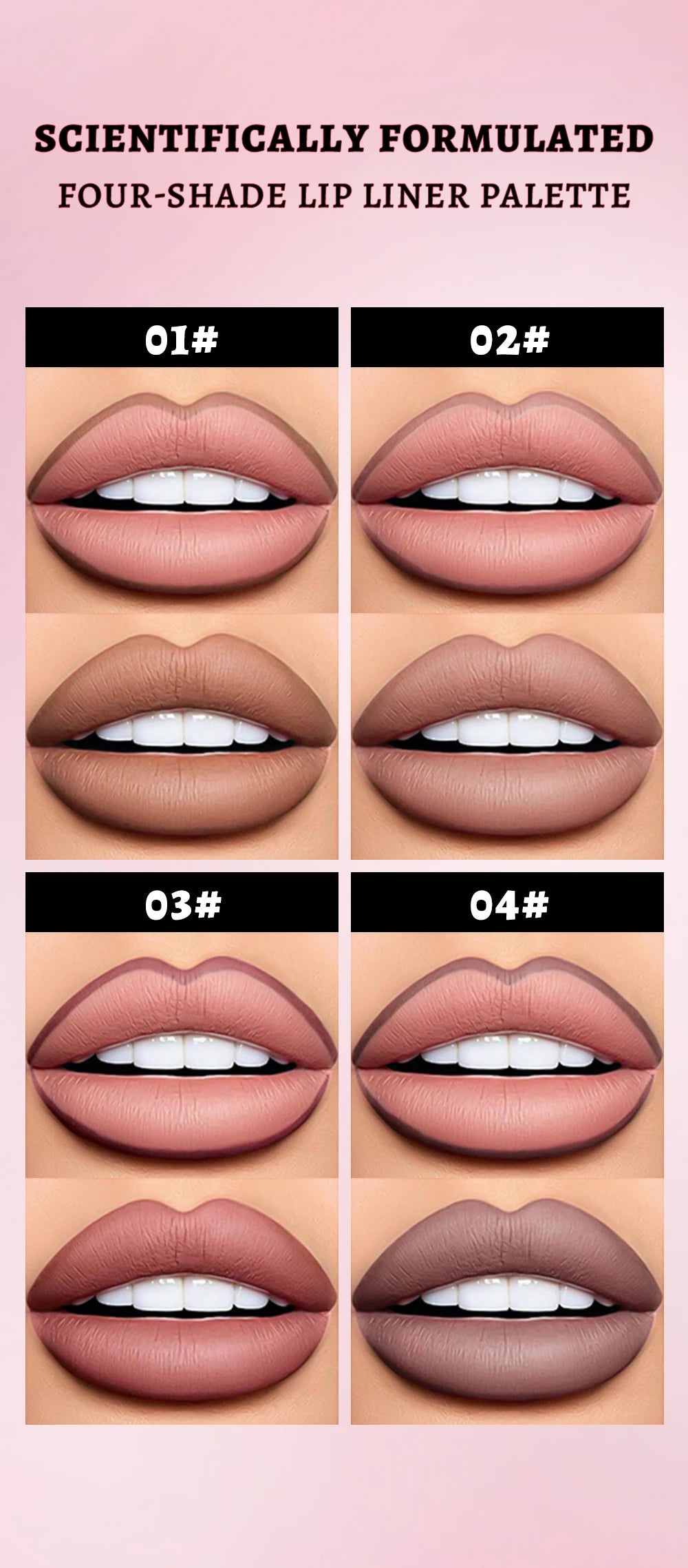 Matte Liquid Lip Liner Pen Sponge Tip Dyeing Lip Gloss Waterproof Long Lasting Lipstick Pencil Sexy Lips Contour Makeup Cosmetic