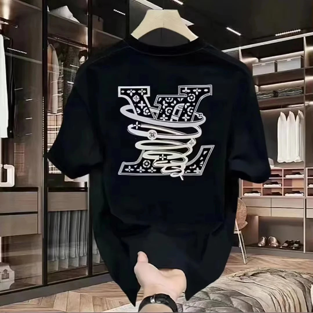 Summer Streetwear New Arrival T-Shirt Fashion Unisex Oversized Round Neck Graphic Short Sleeve Tee Men's Women's Kids Casual Top