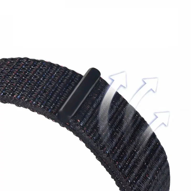 20mm Nylon loop 22mm Band For Samsung Galaxy Watch 6/5/pro/4/Classic/active 2 43-47-40-44mm sport bracelet huawei gt 2/e/3 strap
