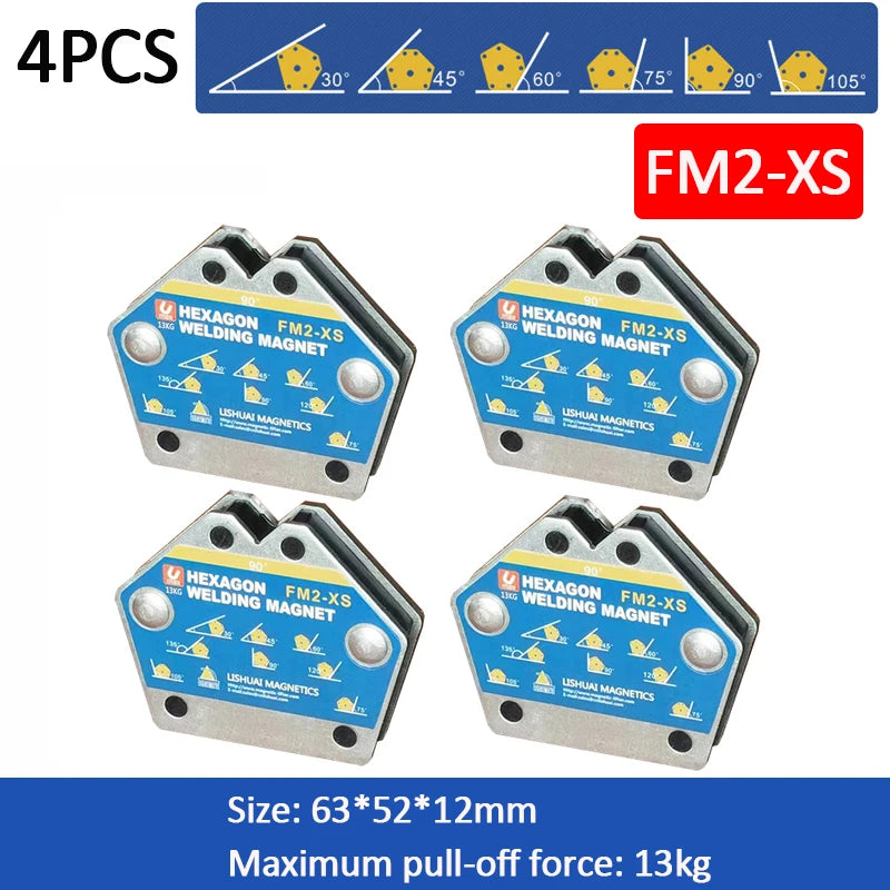 Magnetic Welding Holders 45° 90° 135° Multi-angle Solder Arrow Magnet Weld Positioner Locator Holding Auxiliary Locator Tools