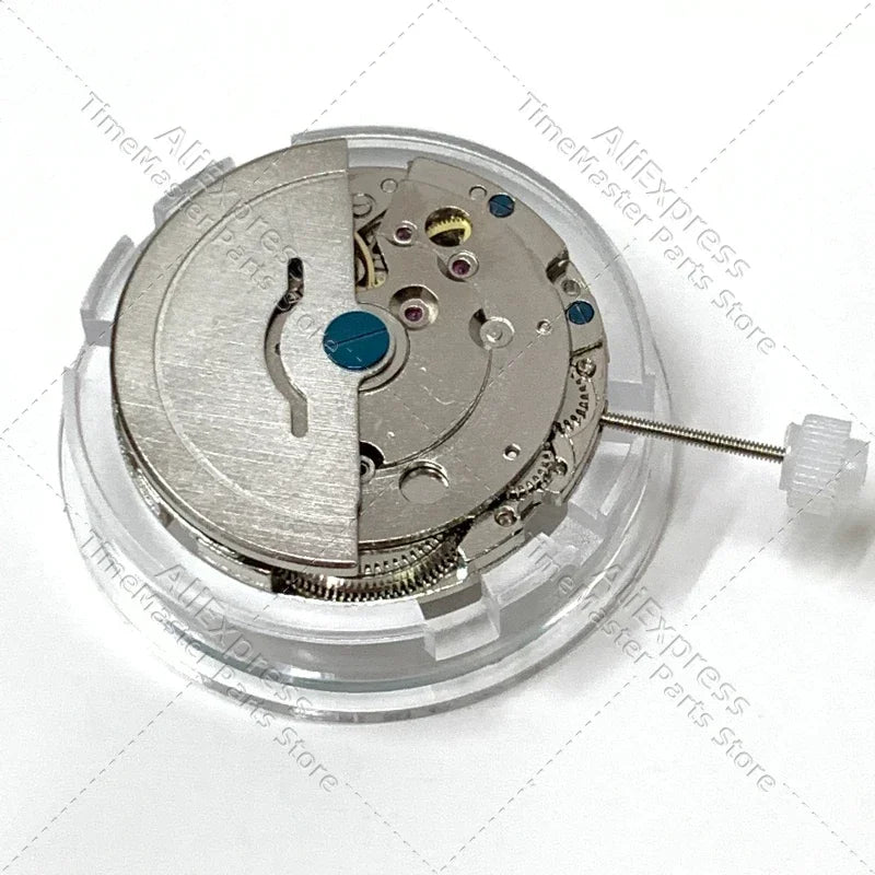 China's New Pearl 2813 8215 8205 Movement Single Calendar Automatic Mechanical Movement Red Wheel Watch Mouvement Accessories