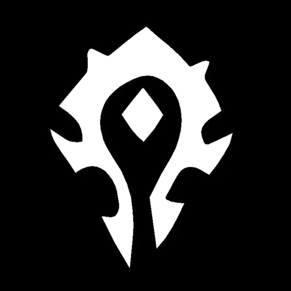 Car Stickers Decor Motorcycle Decals World of Warcraft Horde Decorative Accessories Creative Sunscreen Waterproof PVC.