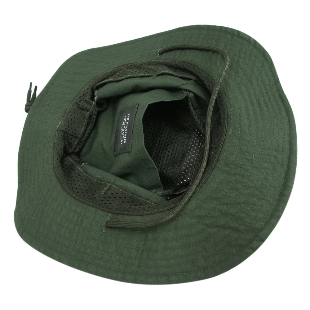 1pc/5pcs Camo Boonie Hat Sunscreen Breathable Bucket Hat Men's Outdoor Hiking Hunting Fishing Windproof Fisherman's Hat