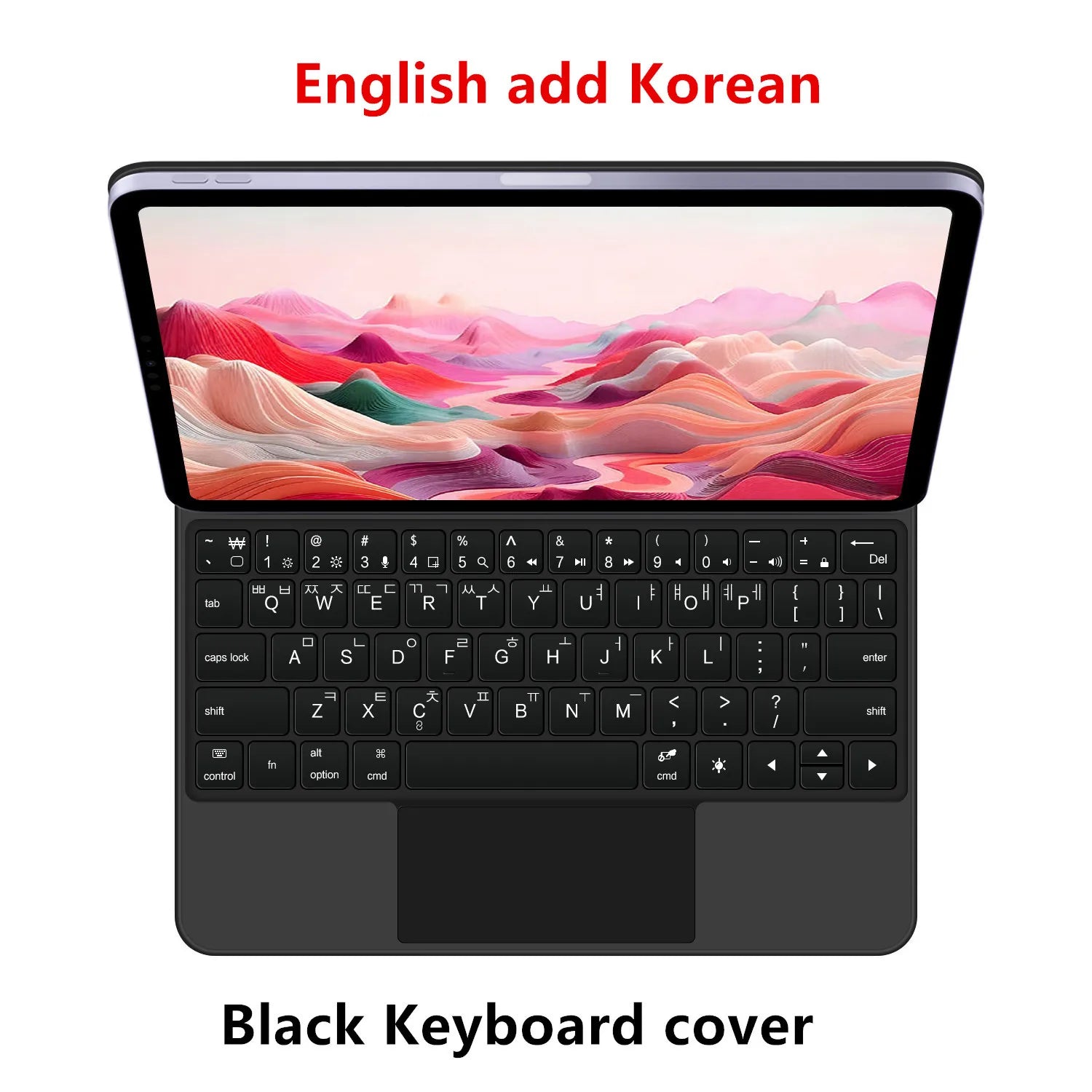 iPad Keyboard Magic Keyboard for iPad 10 iPad Pro 11 Air 11 5 6 7 Spanish Russian Korean Portuguese Hebrew Deutsch Japanese TY1