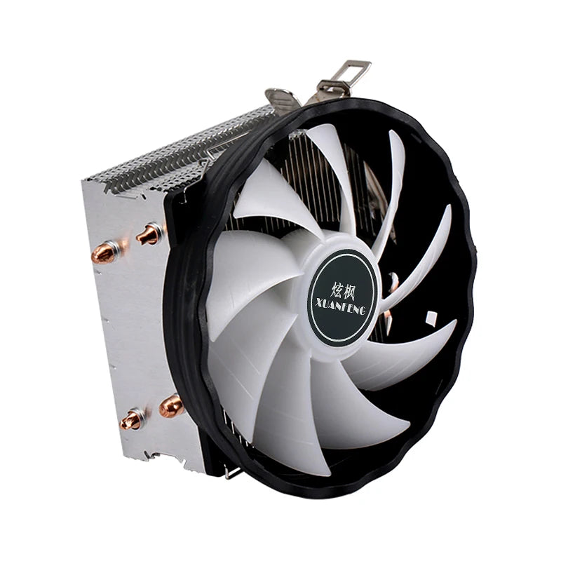 XUANFENG 120mm Fan CPU Cooler 2/4/6 Heat pipe 4pin/PWM Air-cooled Colorful lamp Compatible LGA1700 115x 1200 2011-3 x79 x99 AMD