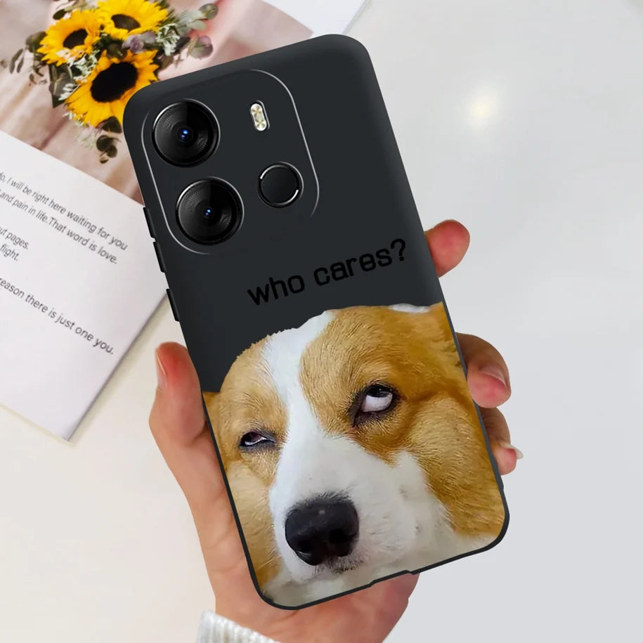 For Tecno Pop 7 Pro Pop7 Case Fashion Marble Soft Silicone Matte Coque For Tecno Spark Go 2023 Funda Pop7Pro BF6 BF7 BF7h Bumper