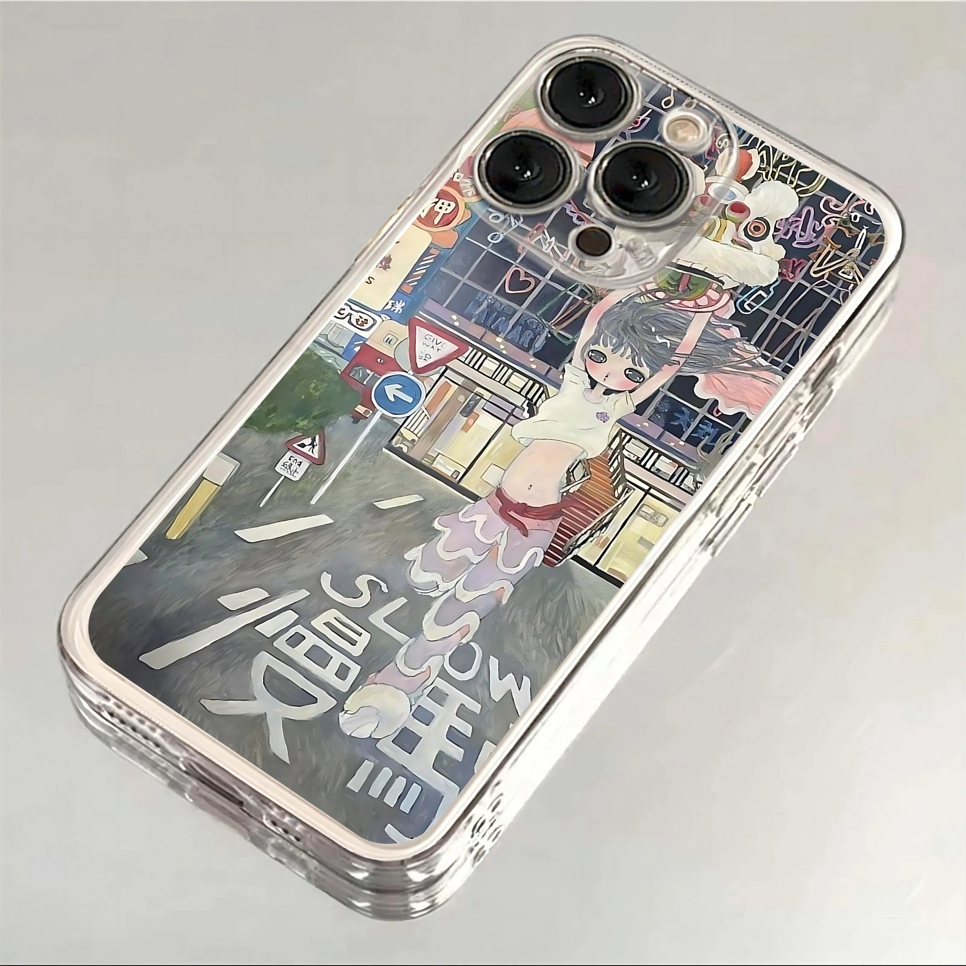 Aya Takano Phone Case For Xiaomi Redmi Note 13 12 12C 11 10 10C 13C 10s 9 9s 9A 9T 9C 8 7 Pro Max 4G 5G Luxury Transparent Cover