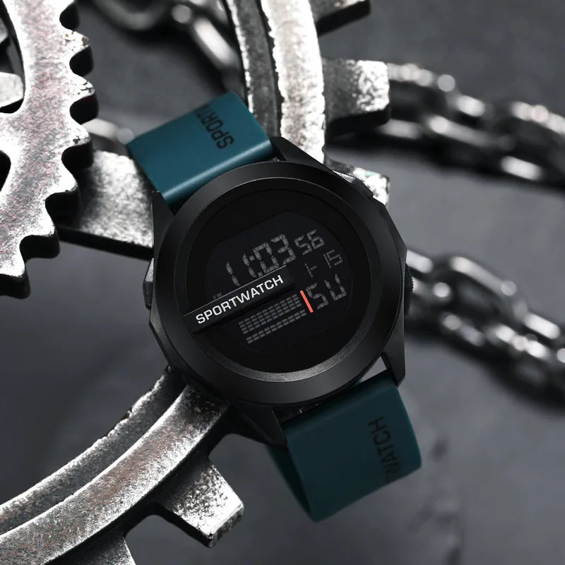 Men's Sports Watches Alarm Clock Multifunction Men LED Digital Watch Waterproof Fitness Sport Electronic Watch for Male Clock