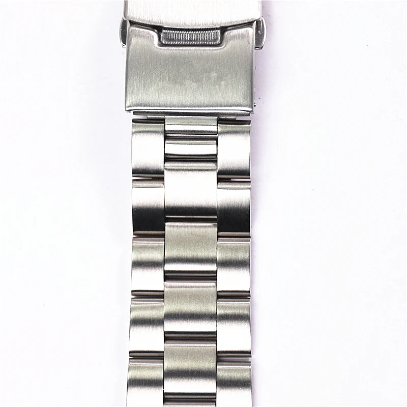 3 Styles 22mm Diving Steel Metal Strap For Duro Mdv107-1A MDV106-1A Watch Wristband Bracelet Watchband Replacement Parts