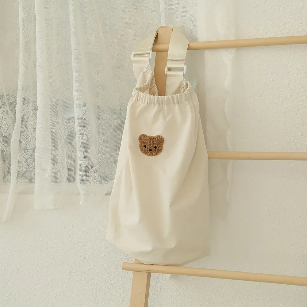Reusable Baby Diaper Bag Bedside Nappy Organizer Toys Diapers Pouch baby items Storage Outdoor Travel Stroller Hanging Bag