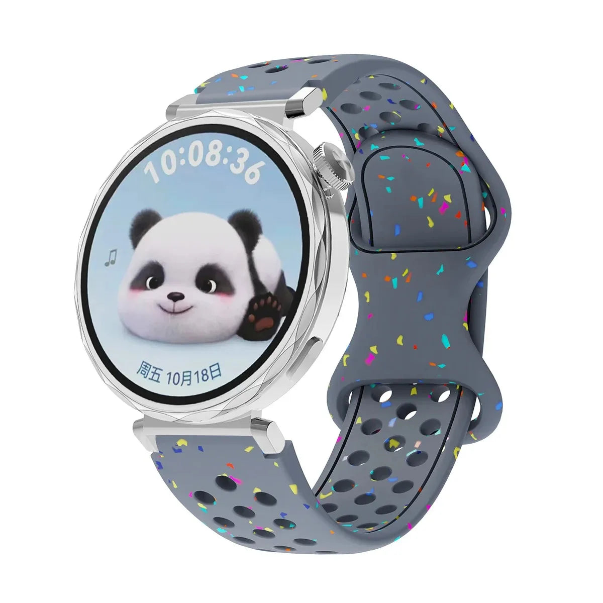 18mm Women Wristband for Huawei Watch GT6 41mm GT5 Pro 46mm Sport Silicone Breathe Strap Bracelet for Huawei Watch GT4 41mm Band