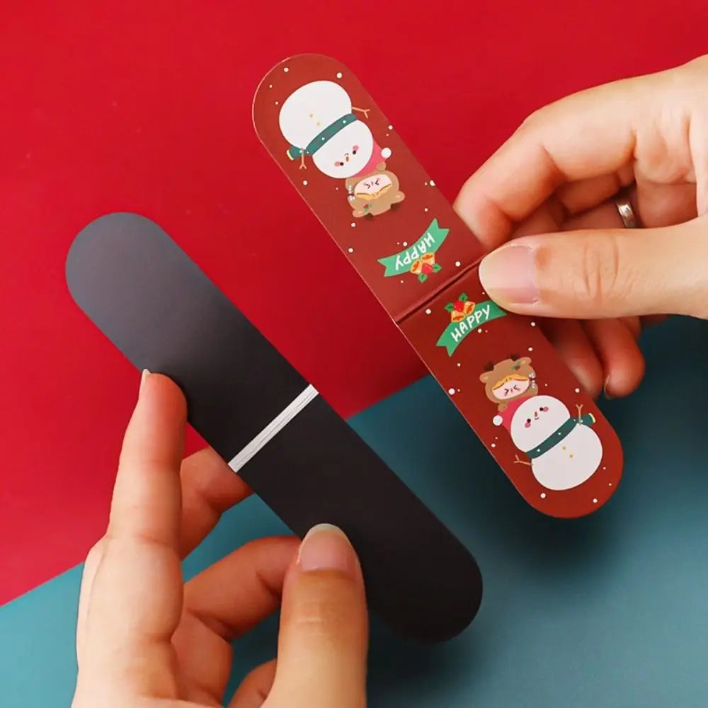 Office Supplies Gifts For Teacher Student Stationery Reading Marker Magnetic Bookmarks Christmas Bookmarks Book Page Folder