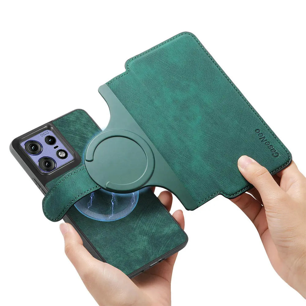 Edge 50 60 Fusion 5G Flip Case For Motorola Edge 60 Pro Detachable Leather Wallet Funda Moto Edge 50 Neo 60s Pro 70 S50 Cover
