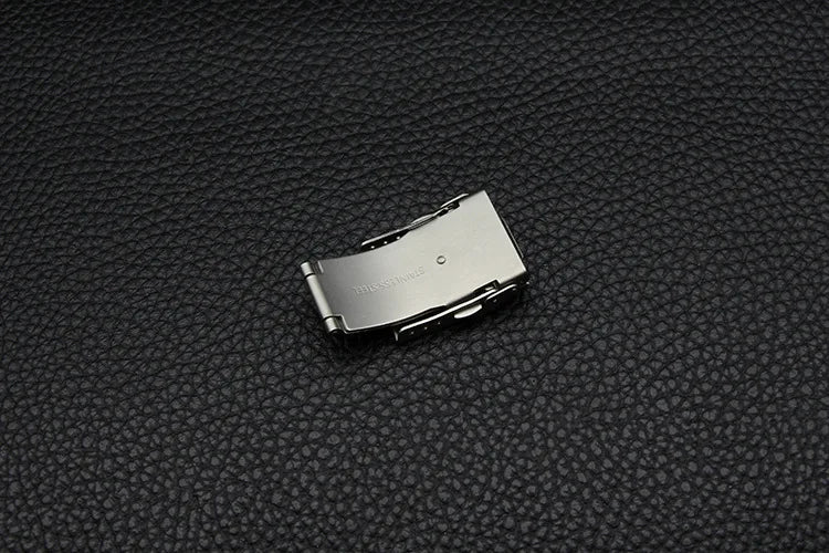 16mm 18mm 20mm 22mm Stainless Steel Watchband Clasp Folding Buckle Double Press Silver Black Gold Watch Repair Accessories