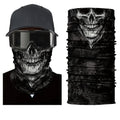 Cool Robot Skull Halloween Mask Scarf Joker Headband Balaclavas Face Mask for Cycling Fishing Ski Motorcycle