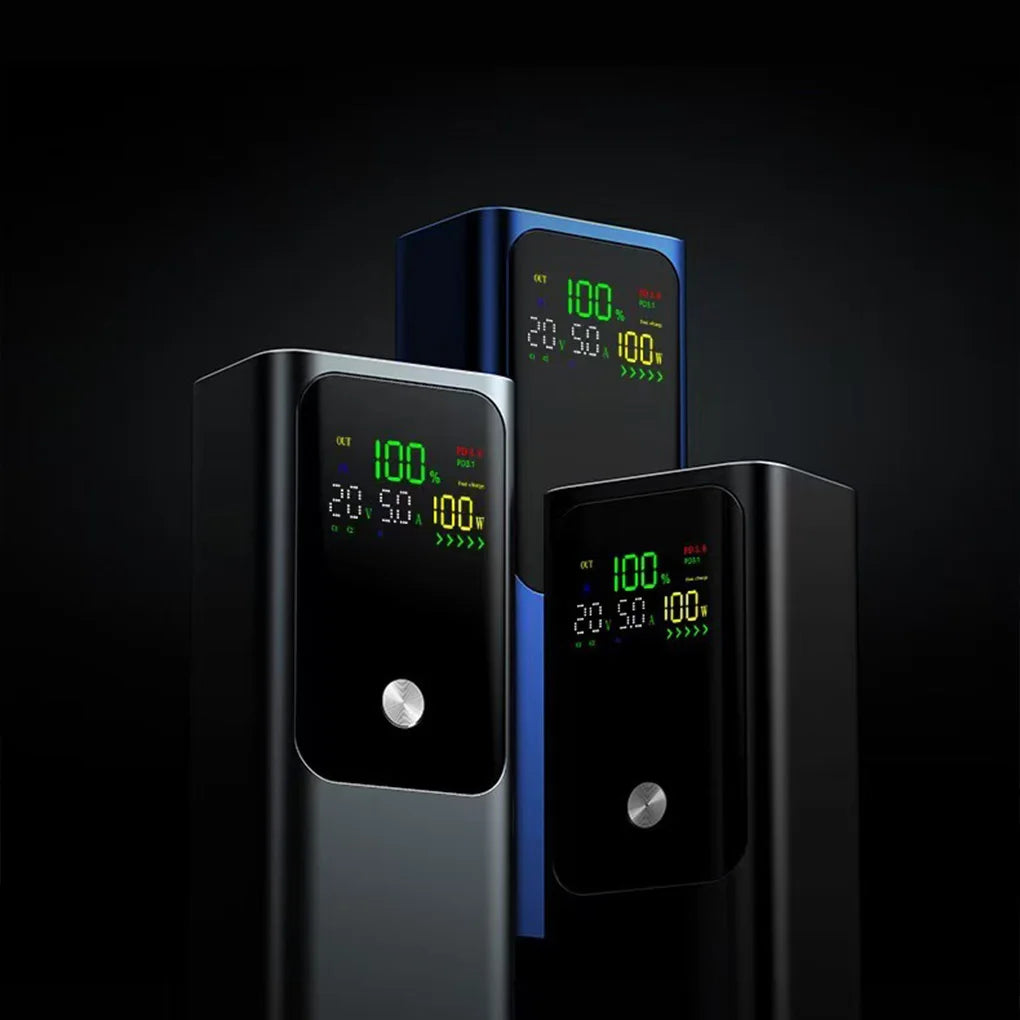 100W Portable Power Source Power Bank For Phone Fast Charging Universal 20000mAh External Power Bank for Iphone Xiaomi