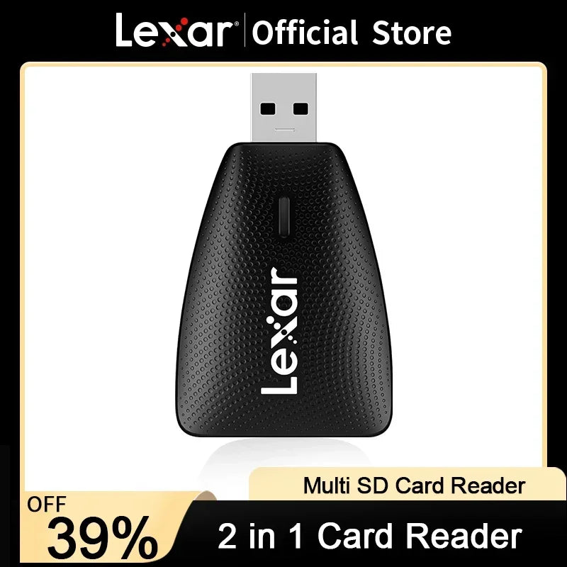 Lexar Card Reader USB 3.1 for SD Micro SD TF Memory Card Adapter for PC Laptop Accessories Smart Cardreader USB Flash Drive