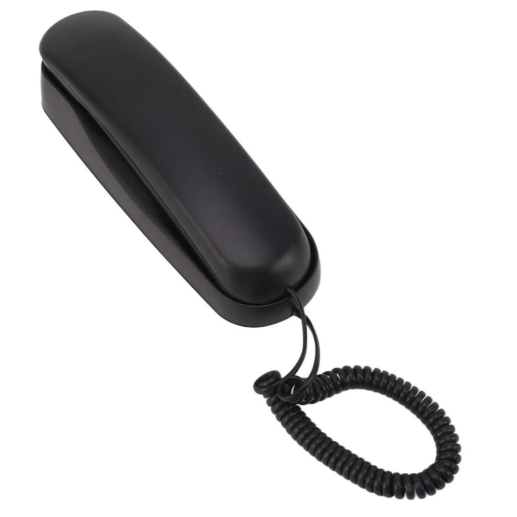 Desktop Corded Phone Multifunctional Clear Sound Adjustable Volume Wall Mountable Landline Telephone for Home Hotel Office
