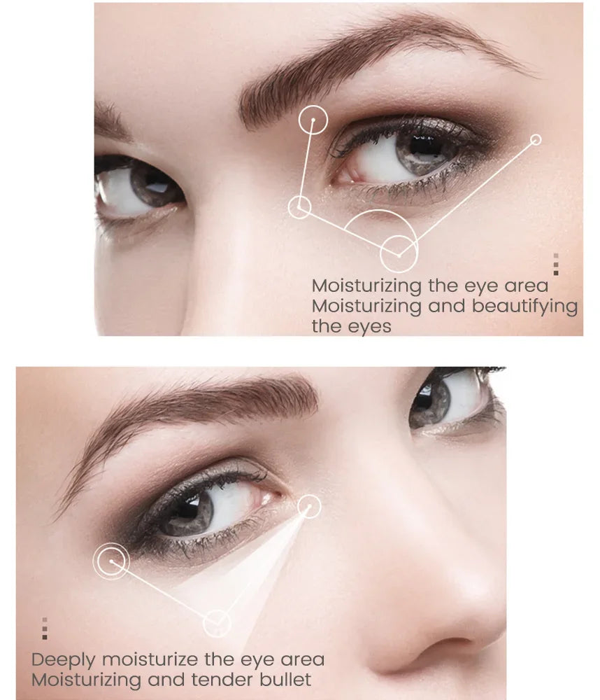 VEZE Eye Serum Firming Eye Cream Anti Dark Circles Hyaluronic Acid Hydration Nourishing Fade Line Eye Skincare
