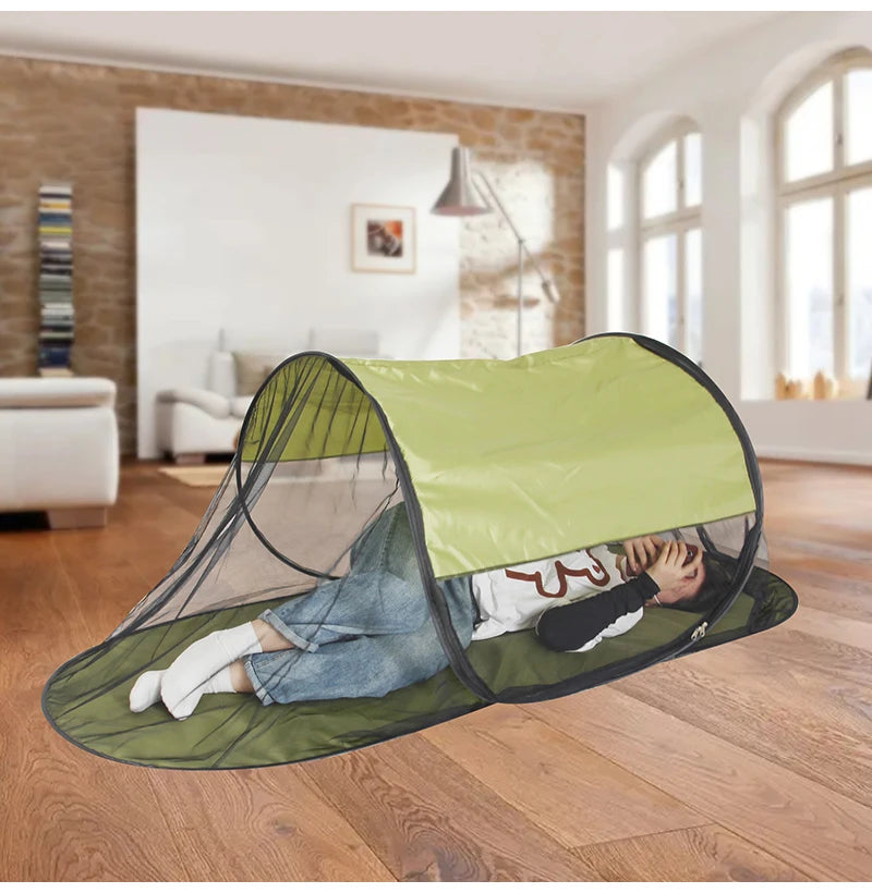 New boat type hand thrown conventional models sunscreen top free installation portable collapsible outdoor camping mosquito nets