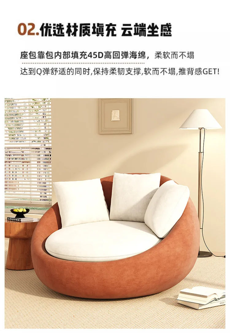 Gaming Puffs Living Room Sofas Pouf Velvet Modern Children Living Room Sofas Individual Curved Tumbonas Playa Trendy Furniture