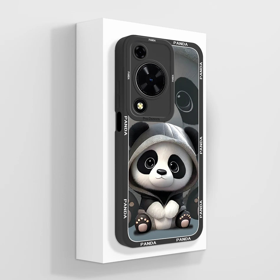 Case For Huawei Nova Y72 Cute Design Phone Cover Camera Protector Soft Liquid Silicone Funda Models MGA-LX3 Protective Bumper