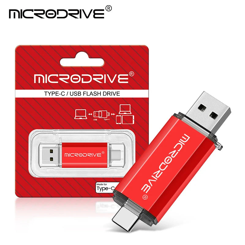 OTG  type c USB Flash drive cle Real capacity 8GB 16GB 32GB 64GB 128GB USB MICRO pendrive for smart phone