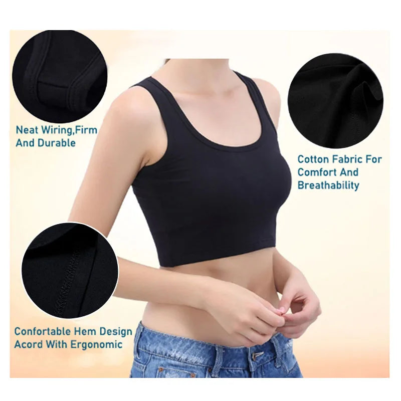 Beauty Strength Pride Design Pole Dancing Training Crop Top Pole Dancer Fitness Workout Sexy Tank Top Girl's Gym Cotton Camisole