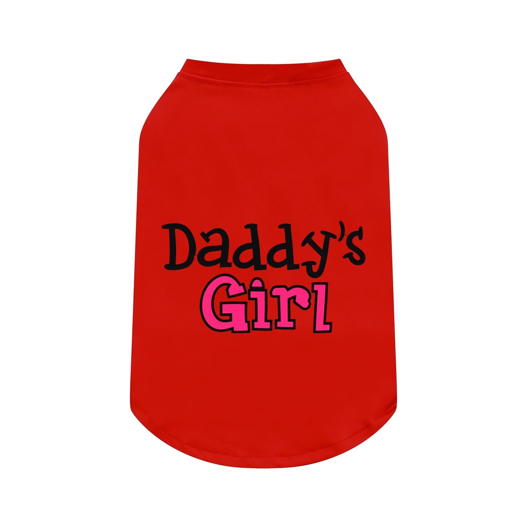 Funny "Mommy's Boy" "Daddy's Girl" Pet T-Shirt Summer Dog Clothes for Small Medium Dogs Cats Cute Letter Print Puppy Vest