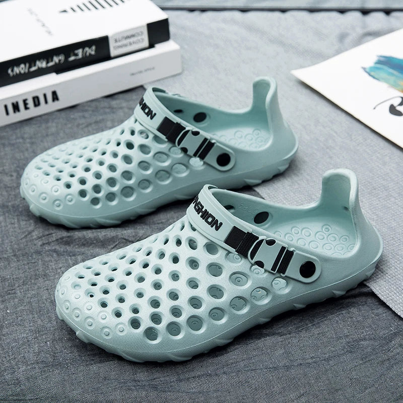 Mens Summer Sandals Comfortable Soft Slippers Breathable Lightweight Outdoor Casual Shoes for Men