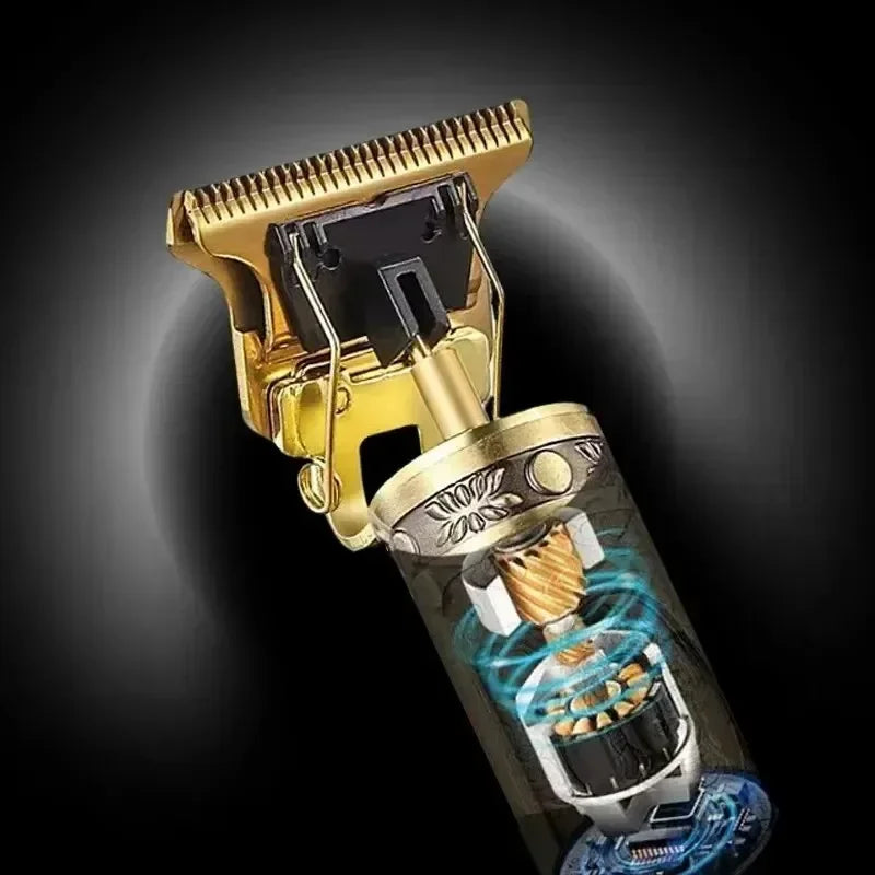 Electric Hair Cutting Machine And the accessories  T9 Clipper Hair Rechargeable Man Shaver Trimmer For Men's Barber Professional