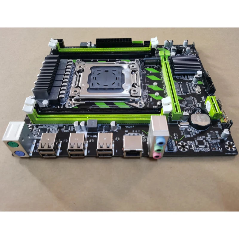 Atermiter X79G  X79 Motherboard LGA 2011 USB2.0 SATA3 Support REG ECC Memory And Xeon E5 Processor 4DDR3  PCI-E NVME M.2