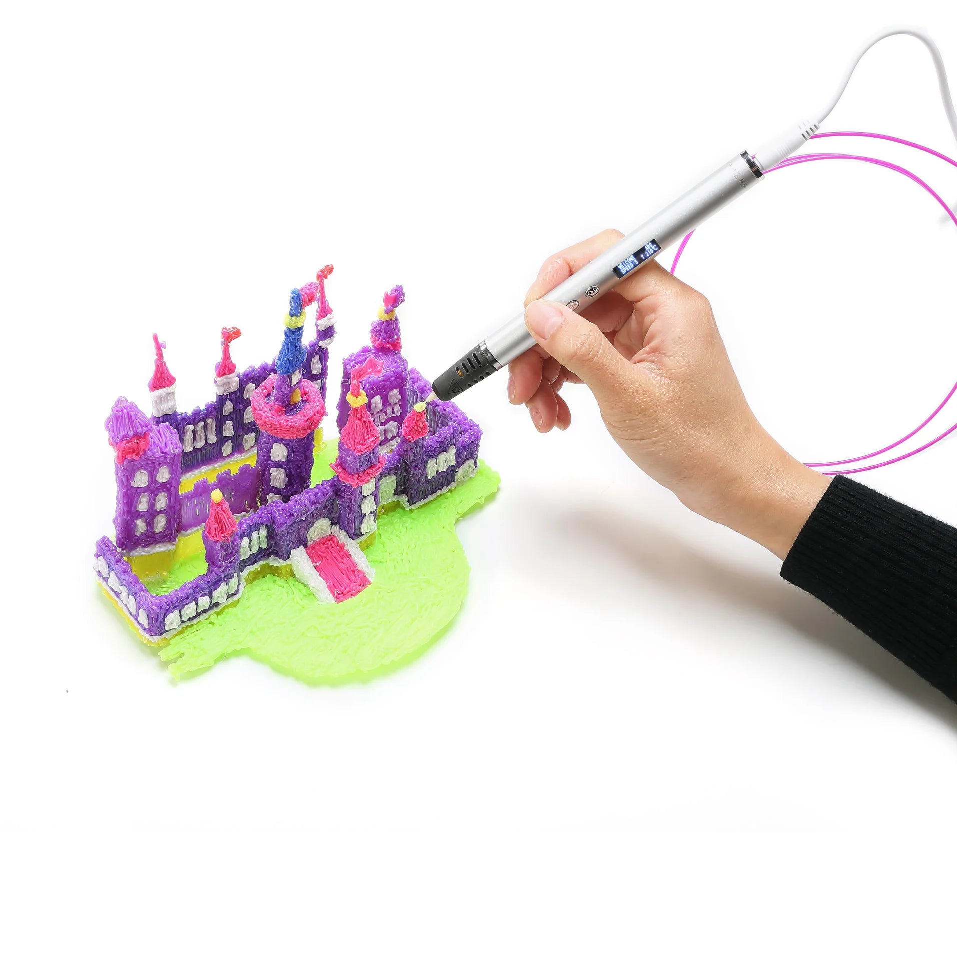 New RP900A 3D Pen slimmest DIY 3D Printing Pen In The World Creative Toy Gift Christmas Presents For Kids