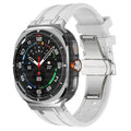 Luxury Sports Rubber Band for Samsung Galaxy Ultra Watch 47mm Curved End Silicone Strap for samsung ultra 7 47 47MM Men Bracelet