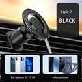 Magnetic Car Phone Holder 15W wireless charge Vent Magsafe Ring Car MountFit for iPhone 14 13 12 Pro  Plus Mini MagSafe Case