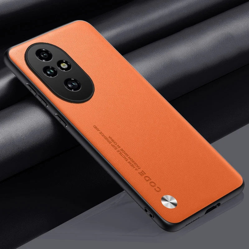 Luxury Leather Phone Case For Honor 200 Pro Protective Cover Matte Silicone Shockproof Case For Honor 200 Lite 5G Honor200 Pro