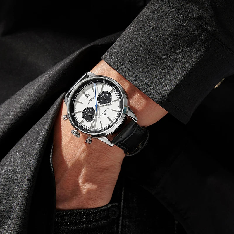 WM Watch Automatic Mechanical Watches Water Resistant Classic Casual Business Man Watch Welly Merck Watch WM138M