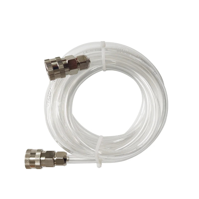 High Pressure Fog Machine Misting Pump Spray Kit with 10M Tubes + 1/4'' Quick Connection + High Pressure Mist Nozzle for Cooling