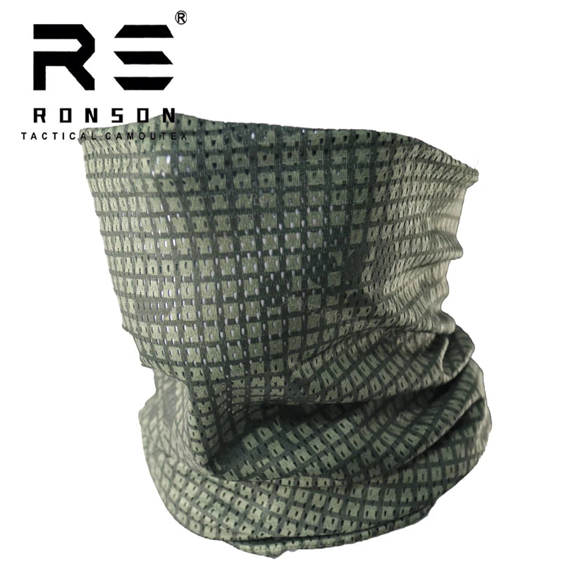 Men's Summer Lightweight Outdoor Cycling Sunscreen Face Mask, Integrated Scarf