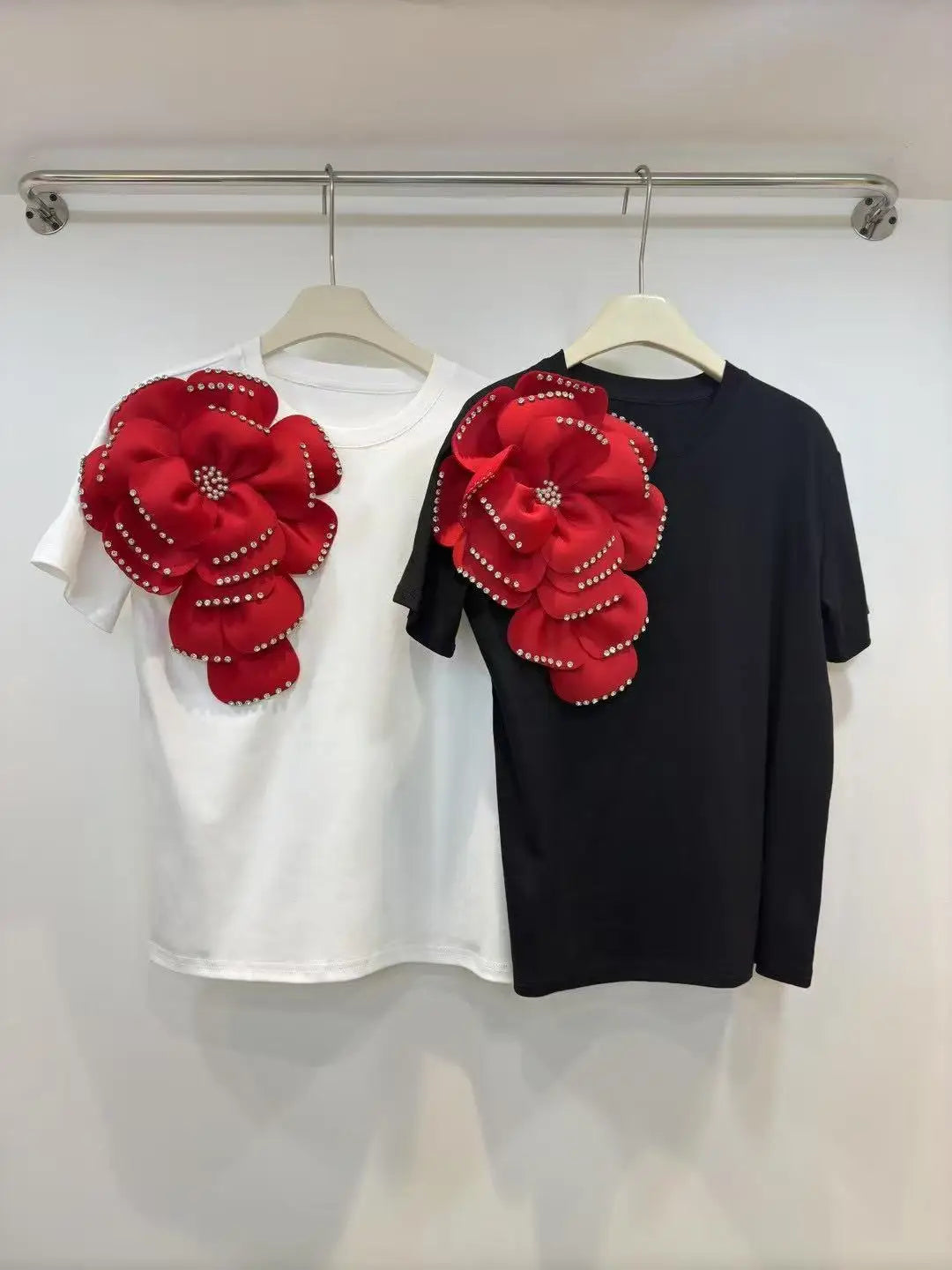 Neploe Advanced Fresh Loose Literary Shirt Women All-match Soft Simple Commuter Blouses 3D Flower Korea Chic Literary New Blusas
