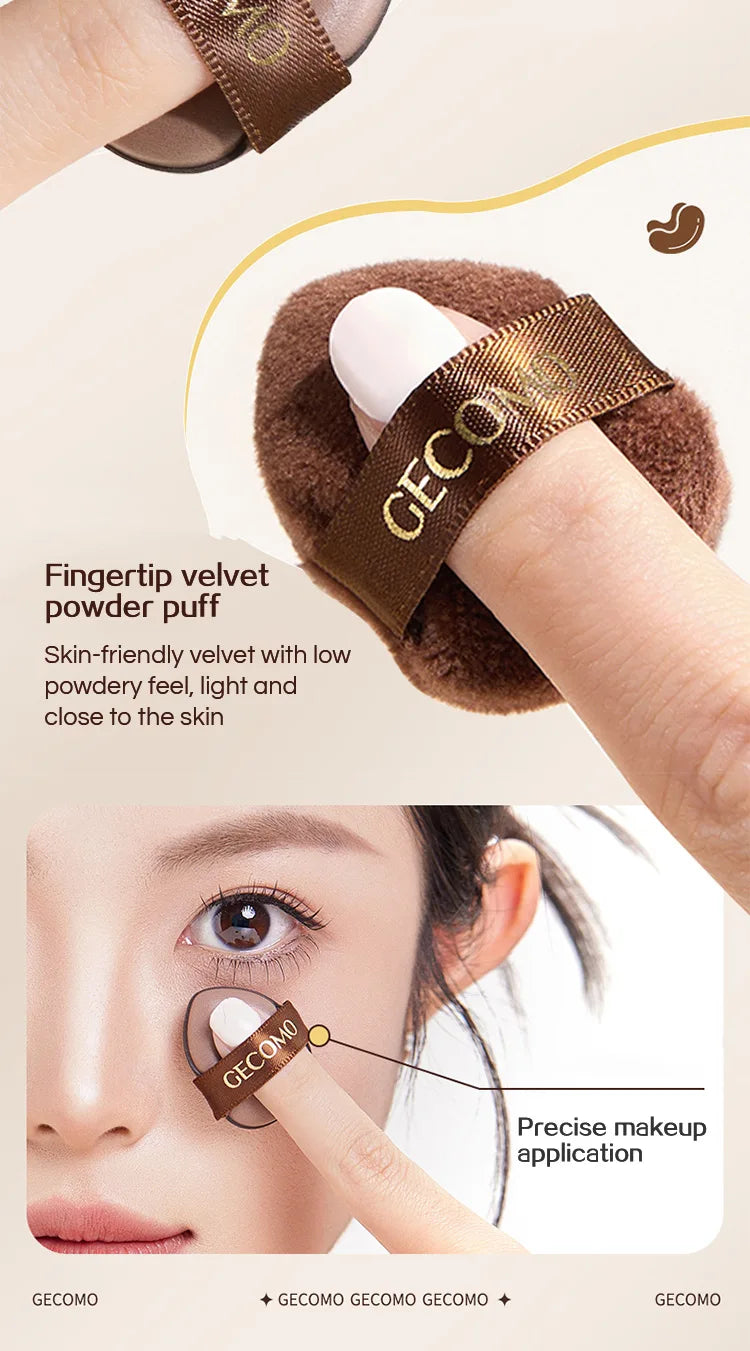 Soft Makeup Sponges 6pcs Flocking Blender Puff Beauty Tool For Face Foundation Cosmetics Blending Sponges Set