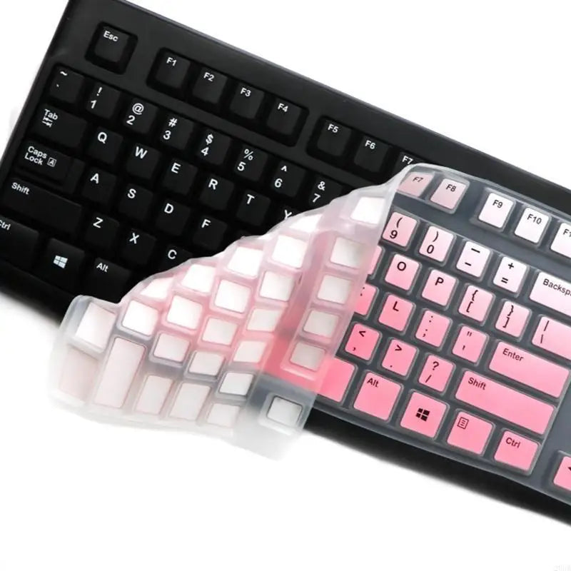 20CB Keyboard Cover for K120 MK120 Corded Keyboard Silicone Keyboard Protectors Skin Ergonomic Keyboard Protective