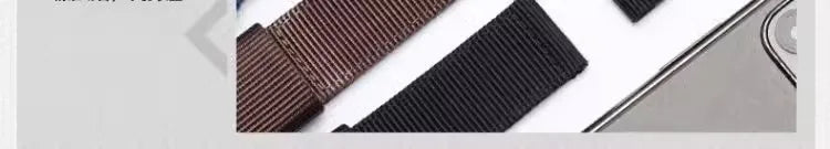 For Casio AE1200 AE1300 A168w/A158W MRW200/F91w AQ230 Bracelet woven nylon canvas watch strap 18mm Men's and women's watch band