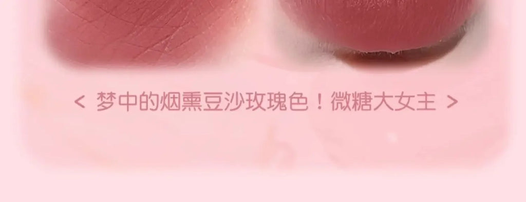 GOGO TALES Double Lip Gloss Mirror Finish Nude Color Korean Lipstick Matte Non-Sticky Lip Mud Long-Lasting Vegan Makeup
