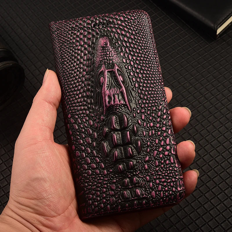 Case For Realmi Realme GT Neo 2 3T 5 6 6T SE Pro 5G GT6T GT6 256/512 Retro Smartphone Magnetic Wallet Genuine Leather Cover