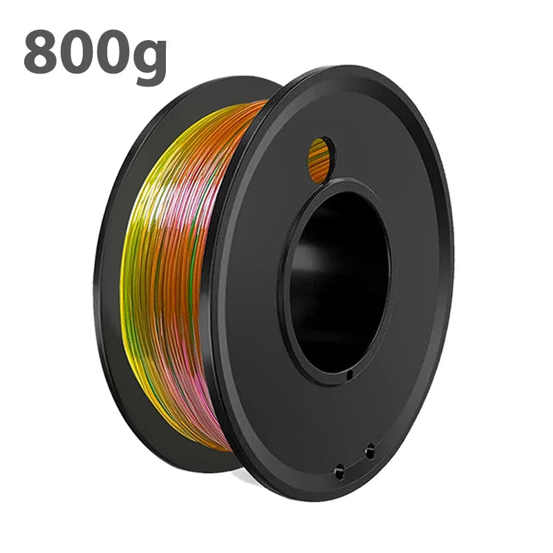 200g/500g/1Kg 3D Printer Filament TPU Transparent Rainbow Elastic Flexible 1.75mm Roll Flex tpu Fresh Green 3D Printing Material