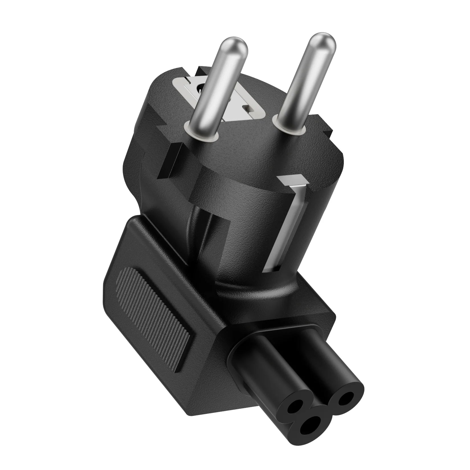 EU Power Cable plug adapter EU PLug to IEC320 C5 Clover Leaf adapter plug CEE 7/16 to C5 CEE 7/7 EURO SCHUKO to -IEC5