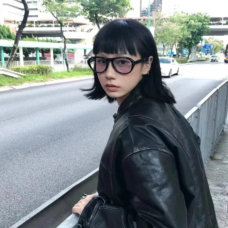 New Fashion Glasses Women Men Sunglasses Unisex Anti Blue Light Blocking Glasses Optical Computer Glasses Frame